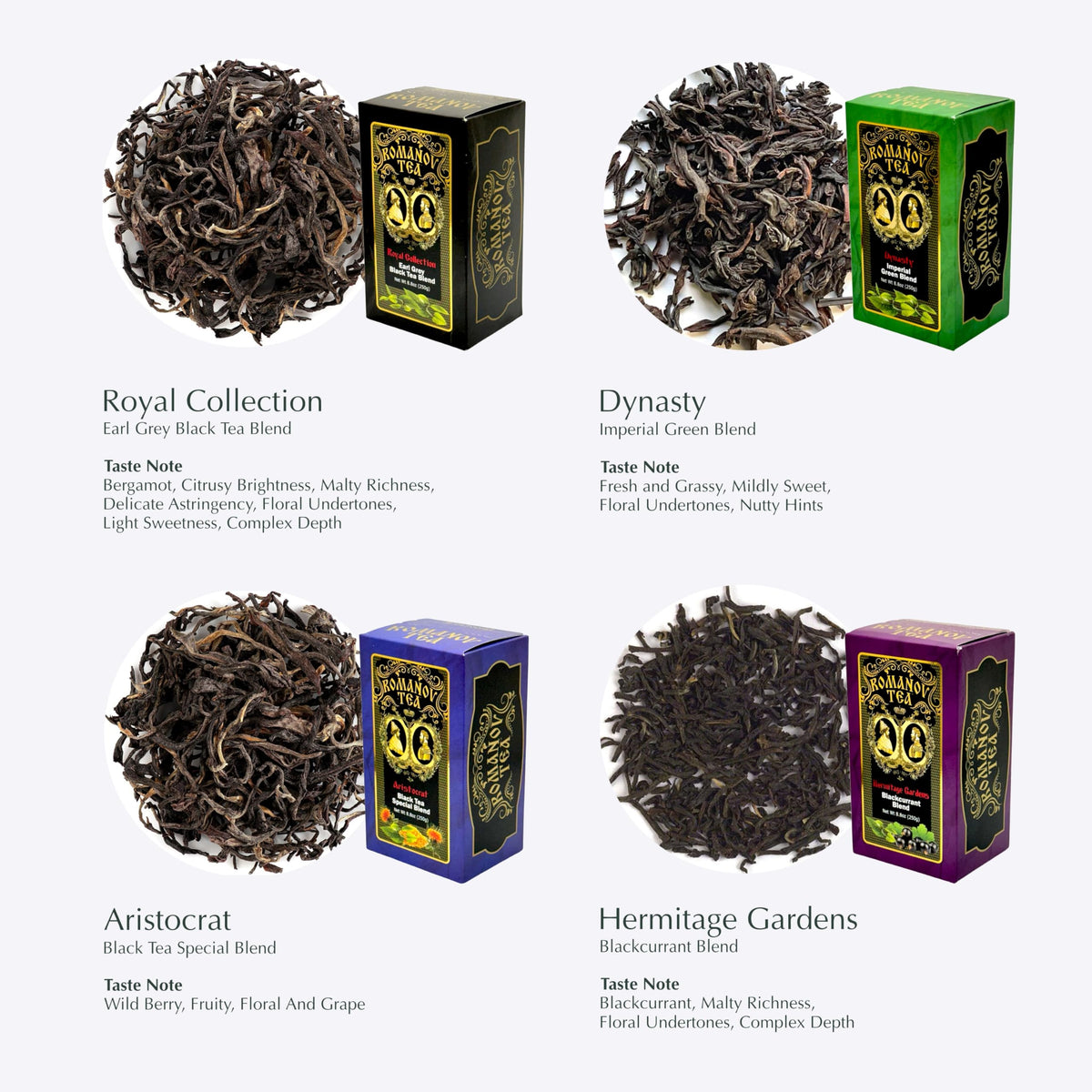 ROYAL COLLECTION Earl Grey Black Tea Blend (3 pack)