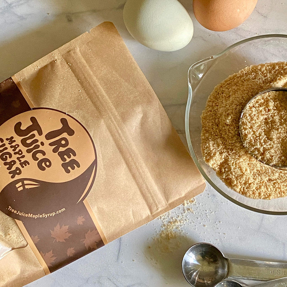 Tree Juice 100% Pure Grade A Maple Sugar | 1 Pound Bag