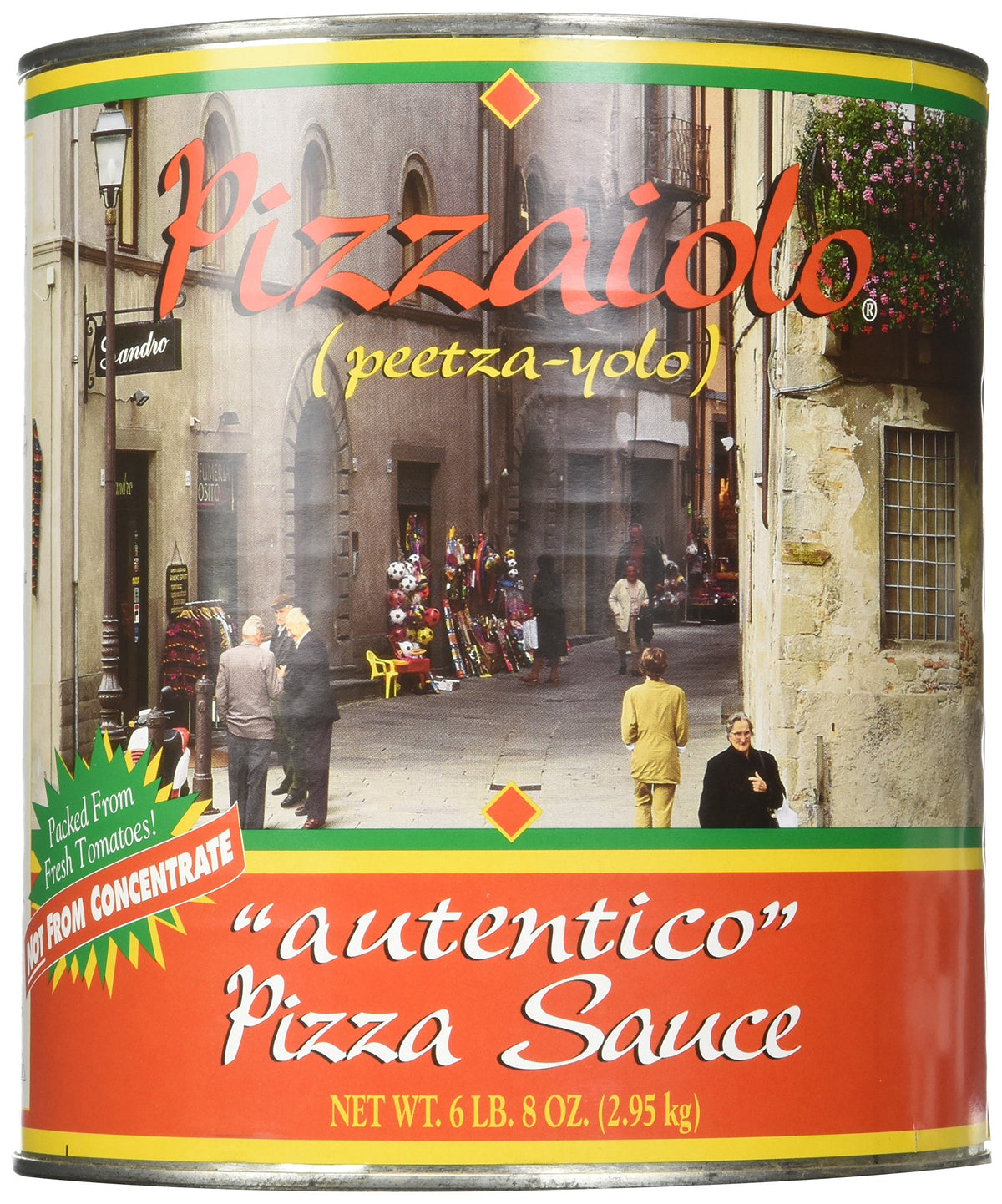 Pizzaiolo Pizza Sauce Autentico (6 lb 8 oz)