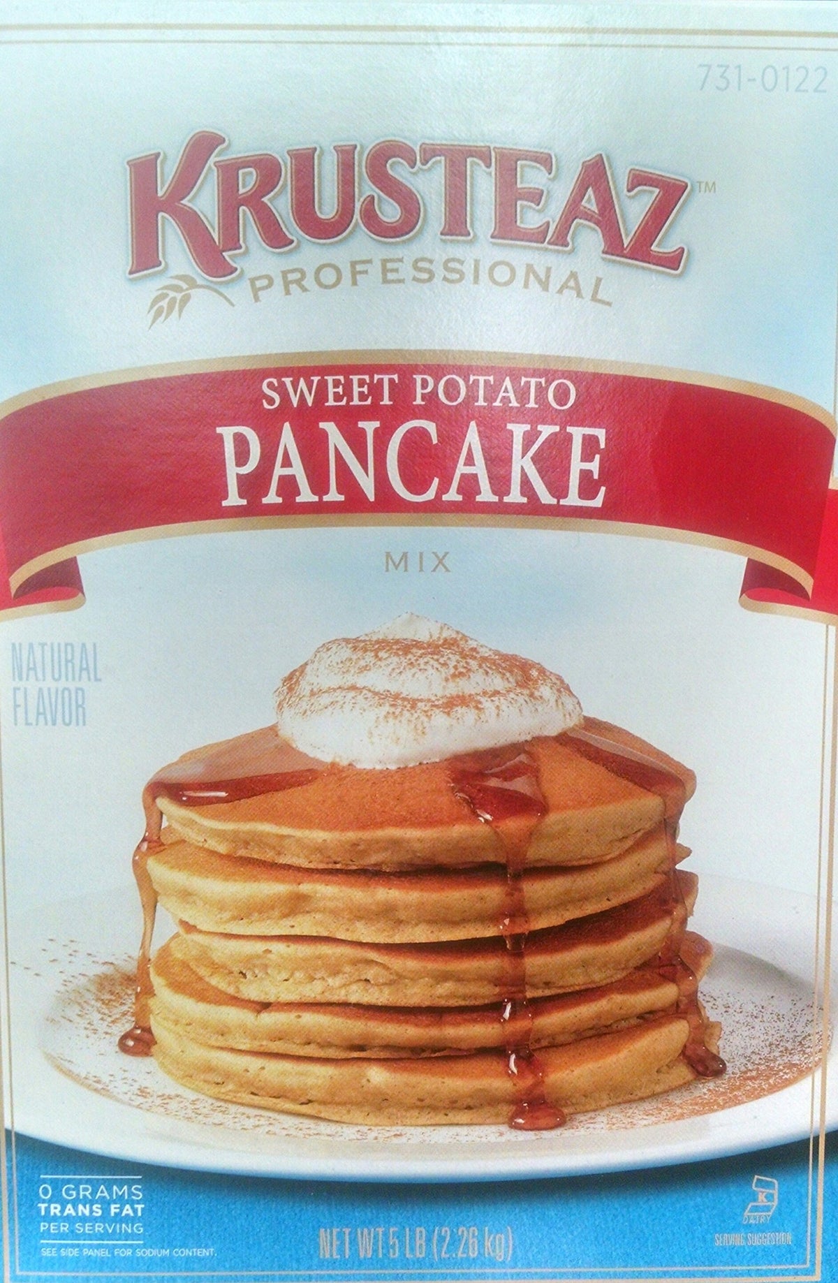 Sweet Potato Pancake Mix Krusteaz 5lb Box