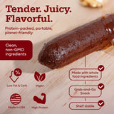 Renegade Foods Vegan Salami Sticks Variety | 10 Pack | Spicy Chorizo