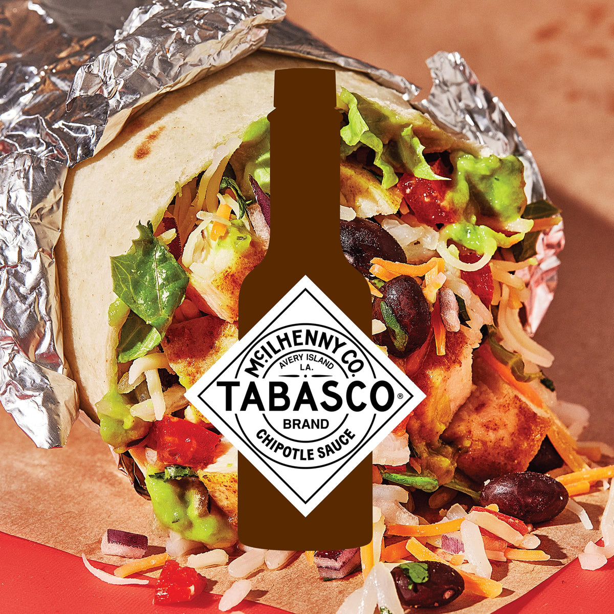 TABASCO Brand Chipotle Pepper Hot Sauce, Medium Heat, Glass Bottle, Smoky & Smooth, Great for Marinating or Grilling Meats, Chicken Burritos, & More