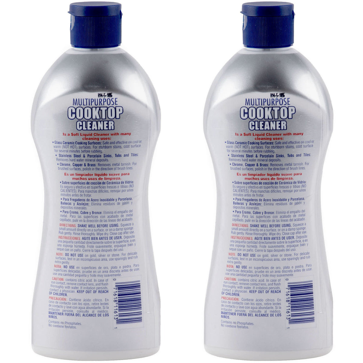 Bar Keepers Friend Multipurpose Ceramic and Glass Cooktop Cleaner | 13-Ounces | 2-Pack
