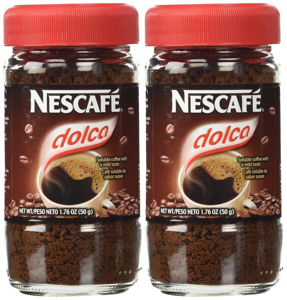 Nescafe Dolca 1.76 Oz Containers (Pack of 2)