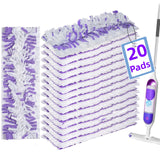 Disposable Mopping Pad Refills for PowerMop Multi-Surface Mopping Pad Refills for Floor Cleaning, 20 Count