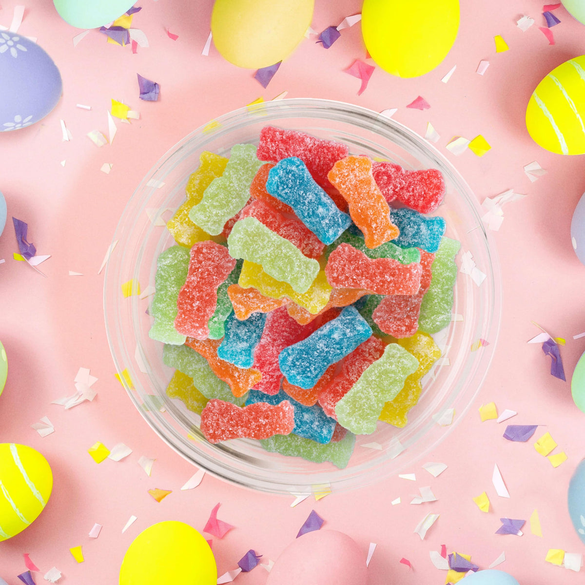 SOUR PATCH KIDS Soft & Chewy Easter Candy, Bulk Candy, 12 - 0.88 oz Easter Eggs