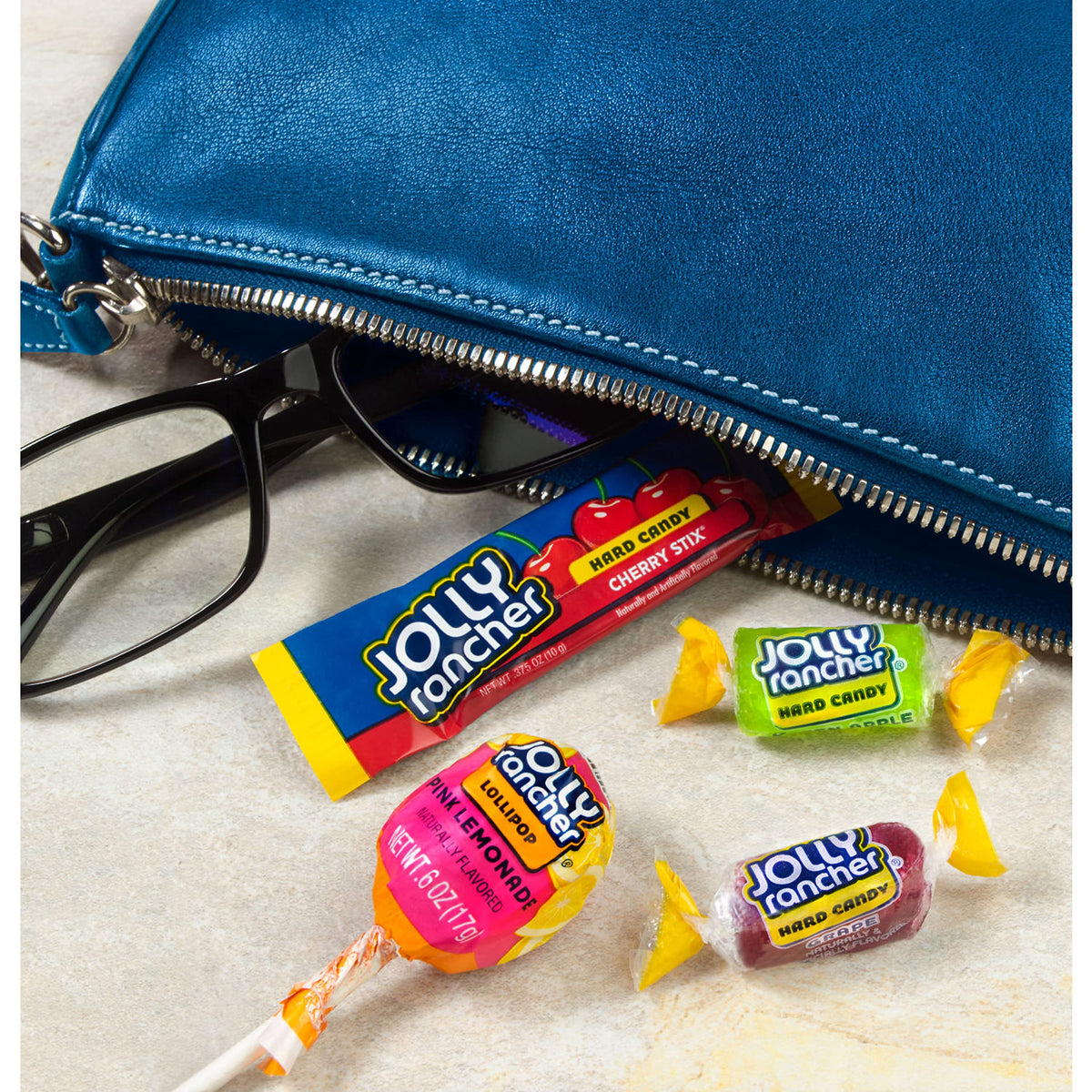 JOLLY RANCHER Assorted Fruit Flavored Candy Bulk Bag, 42.01 oz