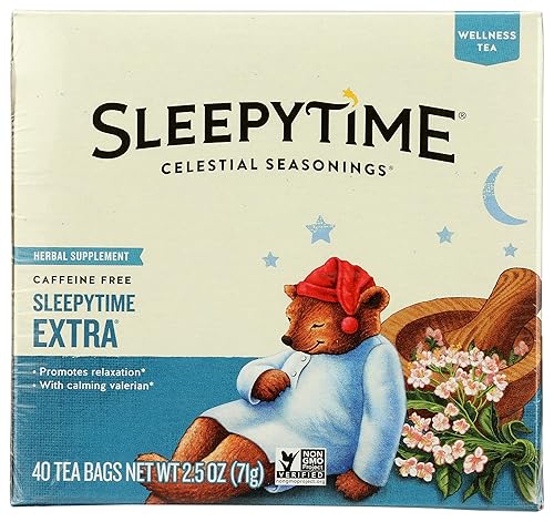 Celestial Seasonings Herbal Tea Sleepytime Extra, 40 ct