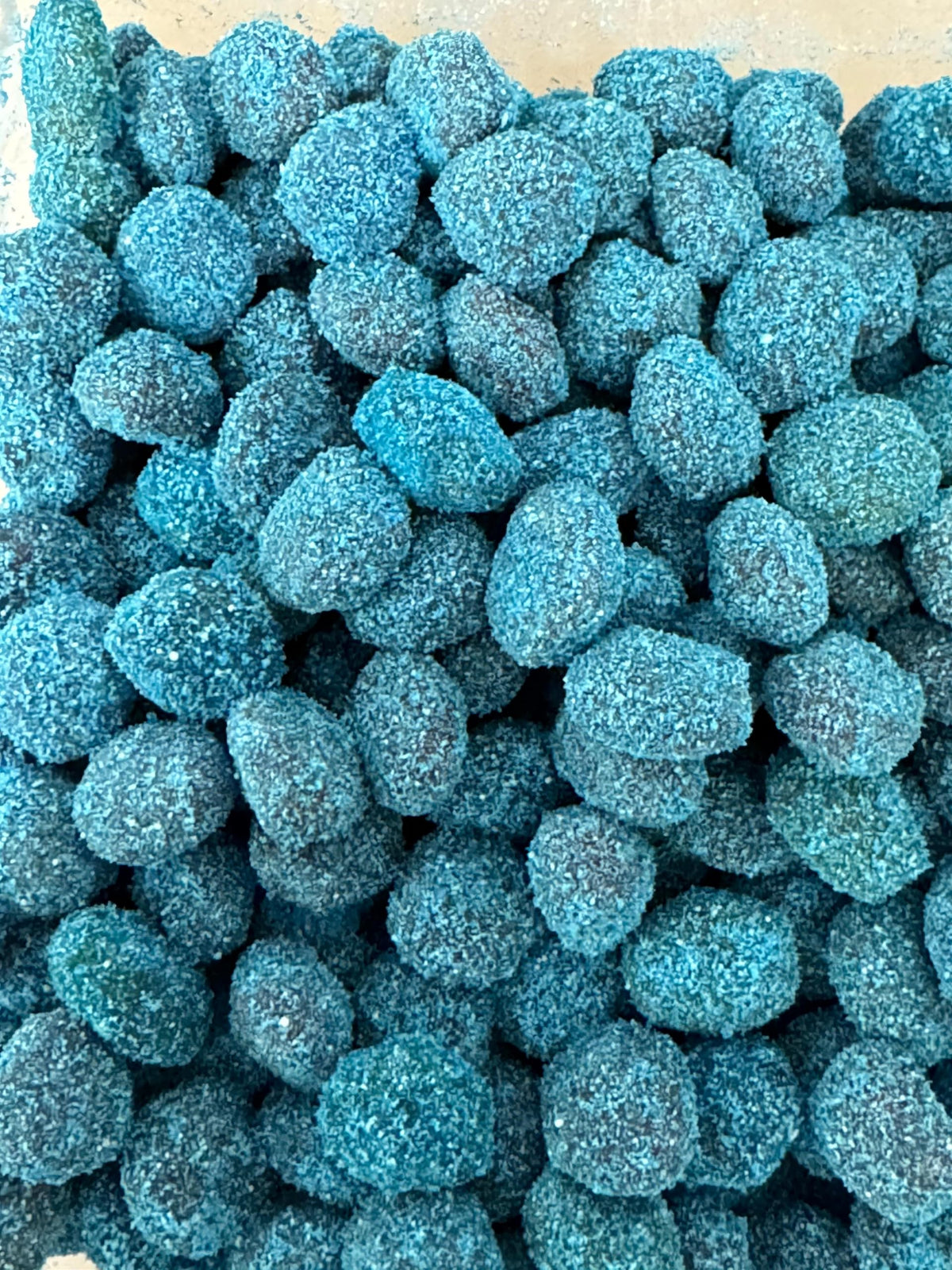Sour Blue Raspberry Gushers, Viral Tiktok Candy Extremely Sour Gushers/Gummies (8oz + Extra Sour Powder)