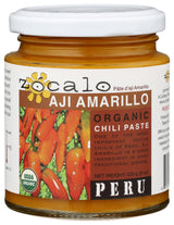 Zocalo Peru Organic Aji Amarillo Chili Paste, 8 Ounce