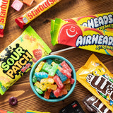 Encouragement Small Snack Box (30 Piece Variety Gift Basket Care Package) Chips, Candy, Peanuts, Popcorn, Cookies, Gummy Snacks, Chocolates & More