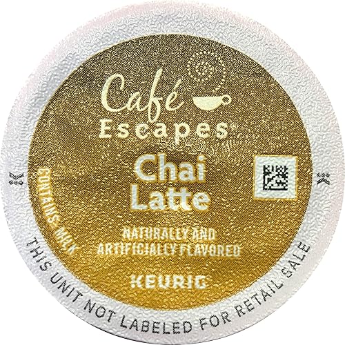 Green Mountain Chai Latte, 12-Count K-Cups
