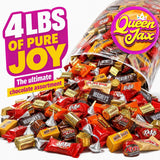 Assorted Chocolate Candy Variety Pack - 4 Lb Bulk Candy Chocolate Mix - Individually Wrapped Chocolate Sweets - Variety - Cold Pack Included
