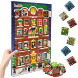 Fruidles Christmas Chocolate Advent Calendar, Christmas By The Creek, 24 Pieces (Pack of 8)