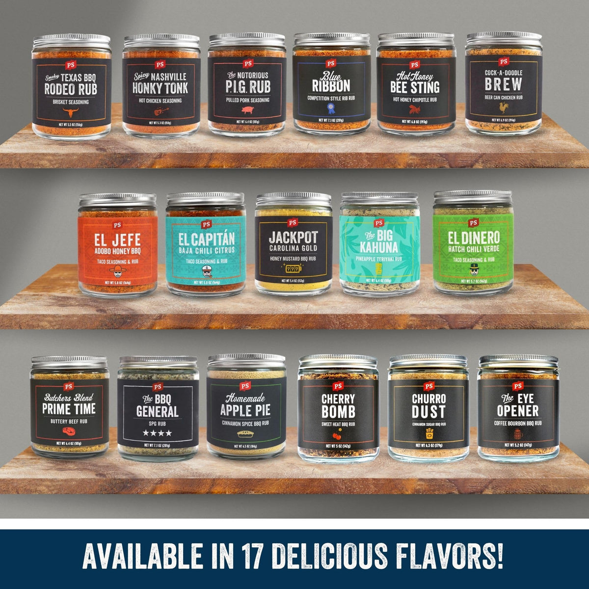 PS Seasoning Notorious PIG Sweet Brown Sugar Pulled Pork Rub 4 pack - Smoky BBQ Pork Butt Seasoning for Ribs, Shoulder and Chops - Barbecue Dry Rub