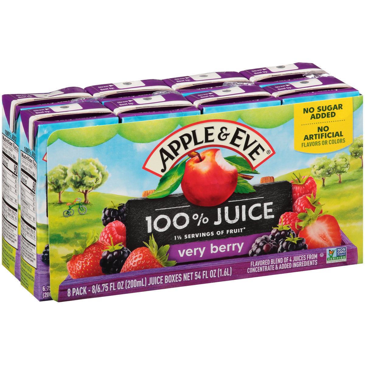 Apple & Eve, 100% Juice Very Berry, 6.75 Fl Oz, 8 Pack