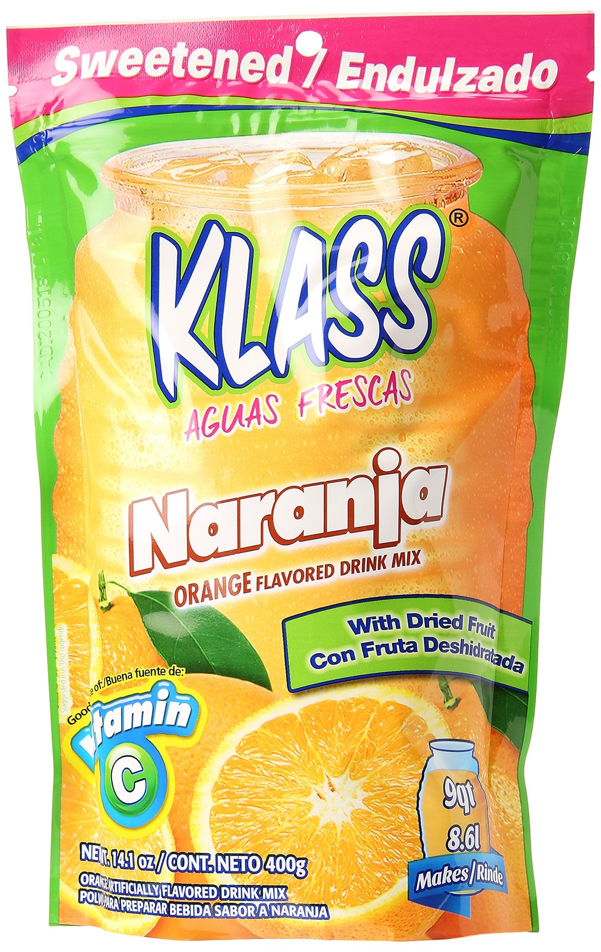 Klass Listo Orange Drink Mix