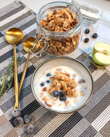 Food to Live Organic Golden Crunchy Granola, 6 Pounds - Small Batch, Handcrafted, Bulk, Great as Snack & for Breakfast Cereals, Contains Hazelnuts