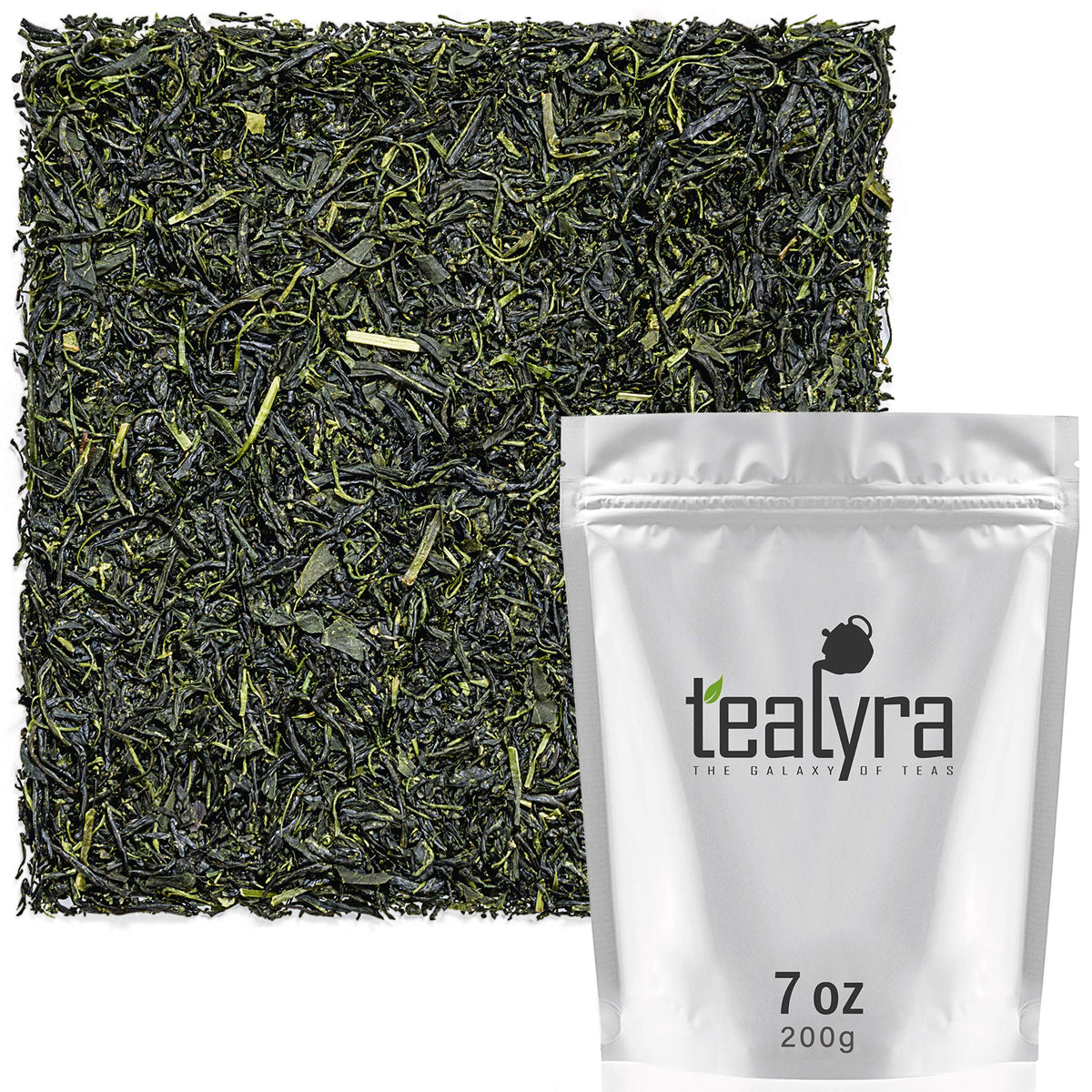 Tealyra - Gyokuro Ureshinocha - Finest Hand Picked - Best Japanese Green Loose Leaf Tea - Caffeine Level Medium - 200 (7-ounce)