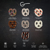 Gluten Free Palace Chocolate Covered Pretzels Gift Box - Gourmet Gluten Free Father's Day Chocolate Pretzels Gift Basket - Sweet & Salty Crunchy Treat