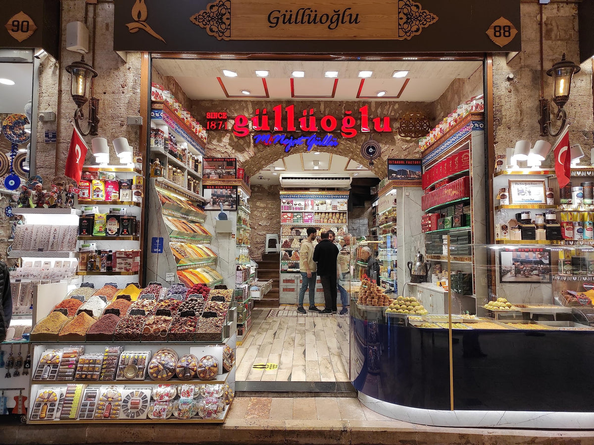 Gulluoglu Assorted Turkish Delight Candy Set, 3 Pack (each pack 250 gr - 8.8 oz), daily fresh shipment from Istanbul/Turkey