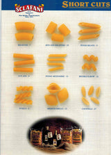 Penne Rigate #9 Short Cut Pasta Case of Twenty (20) 1 .lb Pouches