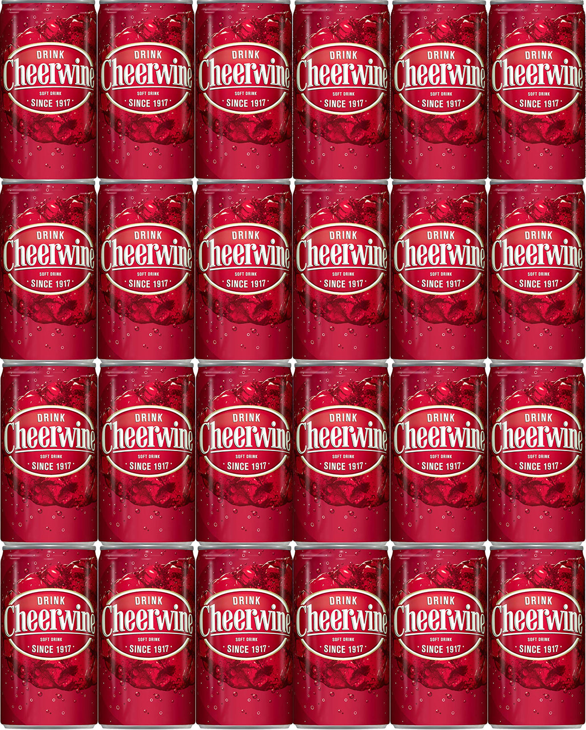 Cheerwine Soda, 7.5 oz can (24 Cans)