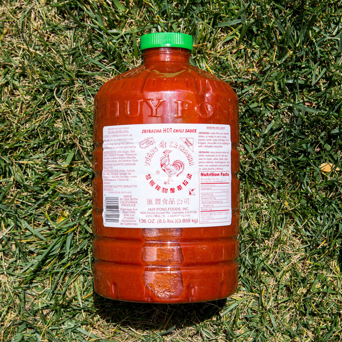Huy Fong Sriracha, 8.5 Pound (3-Pack)