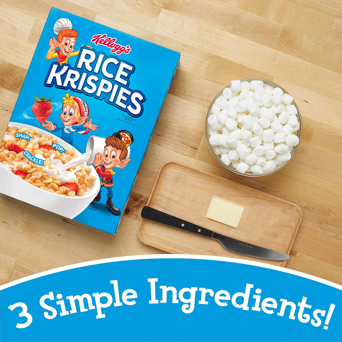 Kellogg's Rice Krispies, 18 oz, 2 pk